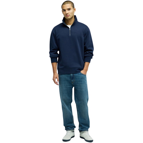 2026 Quiksilver Mens Salt Water Quarter Zip EQYFT05241 - Dark Navy